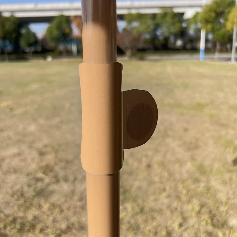 2M vezelframe, lichtgewicht aluminium schacht, gewone parasol.
