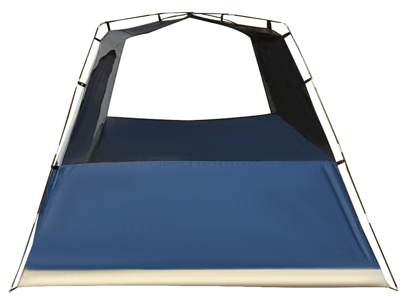 Koepelvormige, eenvoudig op te zetten kampeertent voor 3/4/6/8 personen