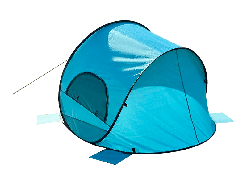 Draagbare strandtent voor meerdere personen, snel op te zetten