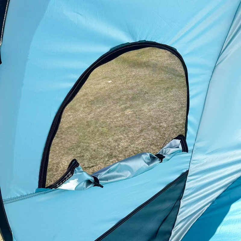Draagbare strandtent voor meerdere personen, snel op te zetten