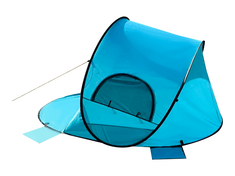 Draagbare strandtent voor meerdere personen, snel op te zetten