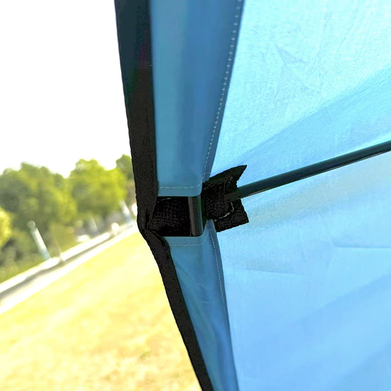 Outdoor strandcampingtent met geïntegreerde grondmat