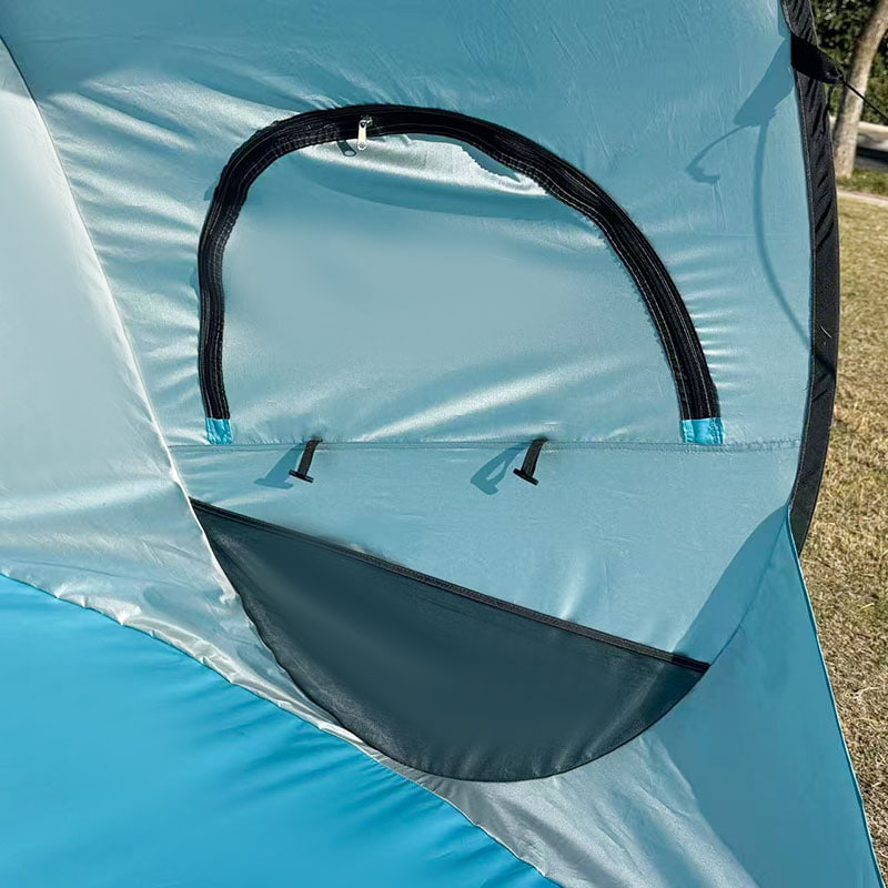 Draagbare strandtent voor meerdere personen, snel op te zetten