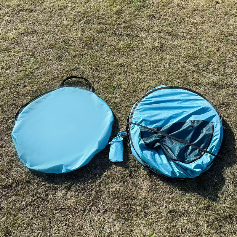 Draagbare strandtent voor meerdere personen, snel op te zetten