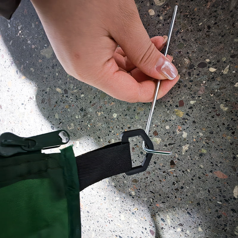 2,2M militaire groene luifelparaplu