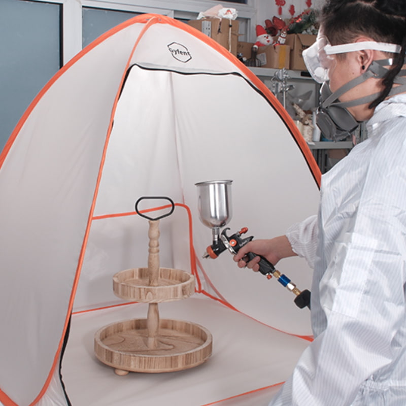 Pop-up draagbare spray-regendichte opslagtent