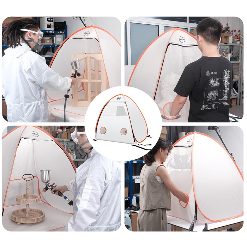 Pop-up draagbare spray-regendichte opslagtent