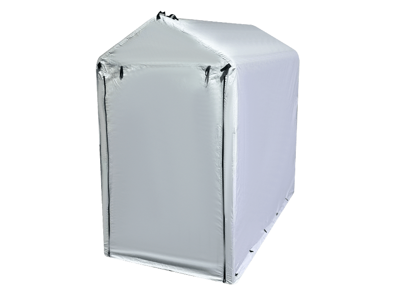 Regen- en zonnedichte autoschuilplaats/opslagtent