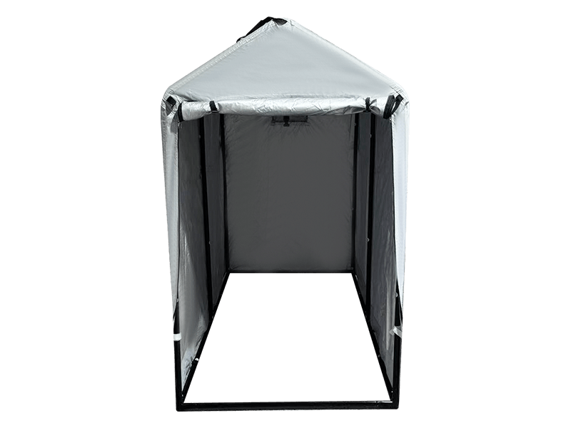 Regen- en zonnedichte autoschuilplaats/opslagtent