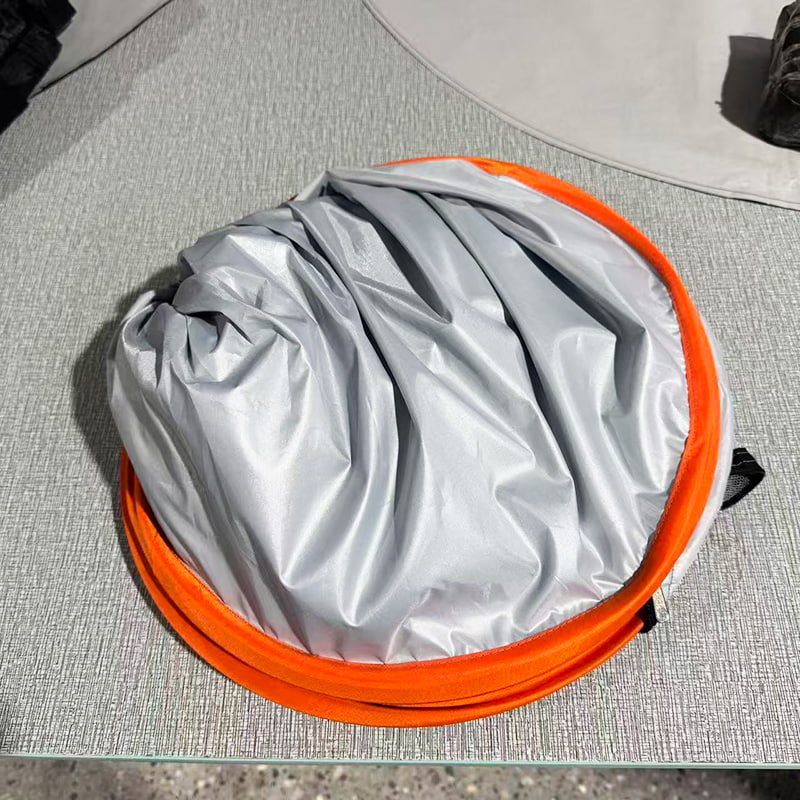 Pop-up draagbare spray-regendichte opslagtent