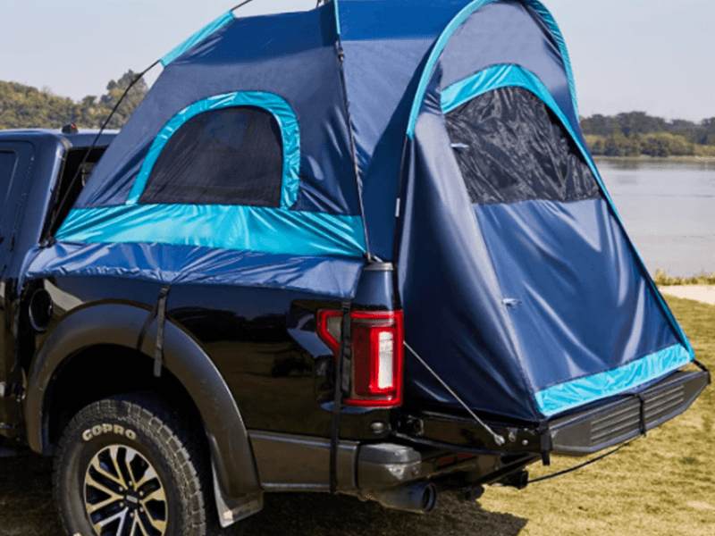Outdoor auto achterklep zonnescherm en kampeertent Outdoor auto achterklep zonnescherm en kampeertent