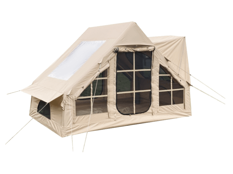 Outdoor auto-achterkleptent met luifel voor kamperen