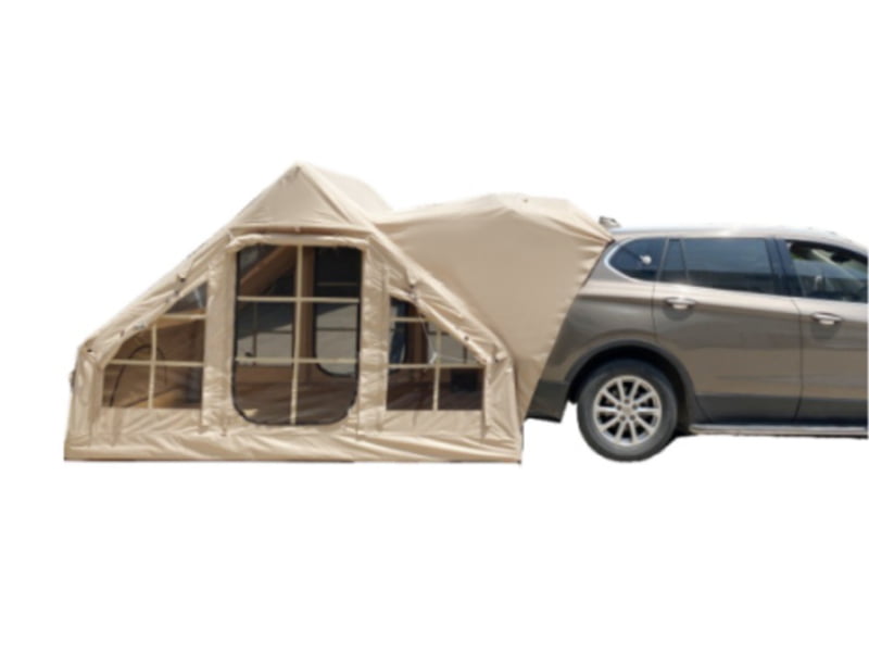 Outdoor auto-achterkleptent met luifel voor kamperen Outdoor auto-achterkleptent met luifel voor kamperen