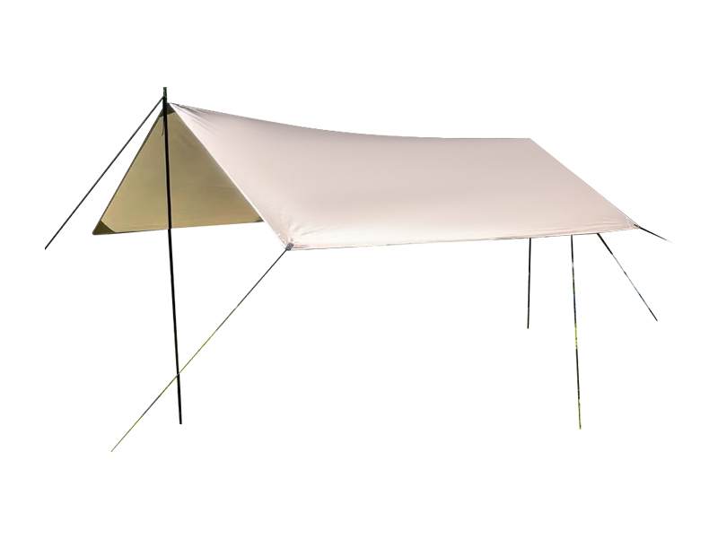 Outdoor regen- en zonwerende verdikte luifel