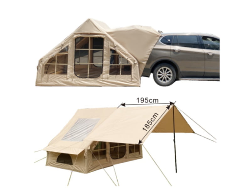Outdoor auto-achterkleptent met luifel voor kamperen Outdoor auto-achterkleptent met luifel voor kamperen