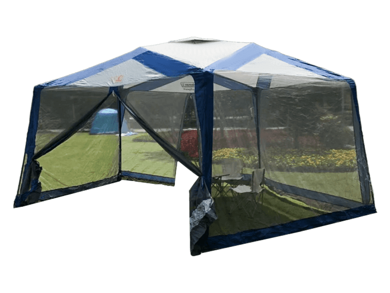Zonnescherm semi-transparante tent